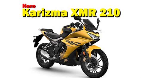 Hero Karizma Xmr Price Mileage Top Speed Kmph