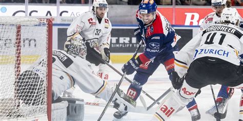 Zsc Lions Schlagen Lugano Siege F R Kloten Und Rappi