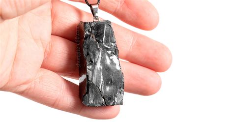 Real Crystal Necklace Genuine Russian Elite Shungite