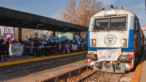 Luego De 30 Años Volvió A Circular El Tren De Pasajeros Entre San Luis Y Buenos Aires Infobae