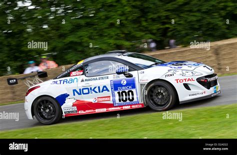 2012 Peugeot Rcz Racing Cup Endurance Racer With Driver Steven Palette