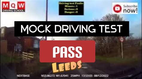 Mock Driving Test Leeds Horsforth Automatic Driving Lessons