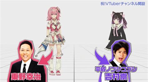 日本知名搞笑藝人東野幸治＆吉村崇為開啟第二藝人人生化身 Vtuber 出道 遊戲基地 Line Today