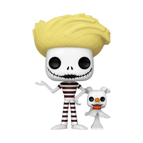 Beach Jack With Zero 1470 Nightmare Before Christmas Funko Pop Vinyl