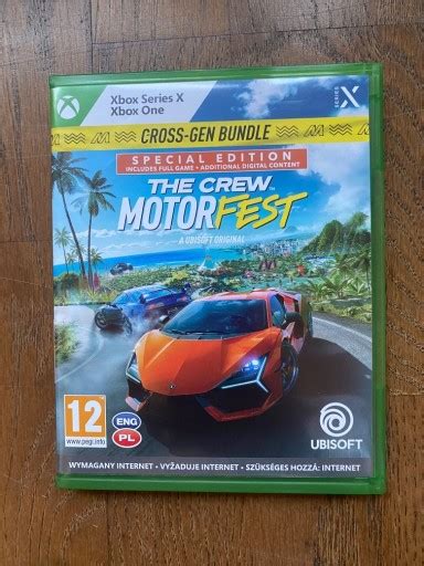 The Crew Motorfest Xbox Series X Pudełko PL DLC Zielonki Kup teraz