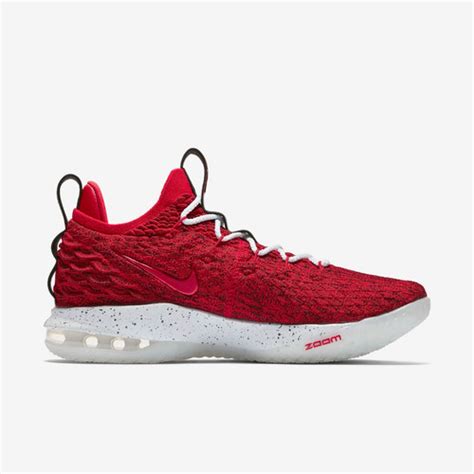 Tenis Nike Lebron James Xv 15 Low Rojos Originales En Caja 309000