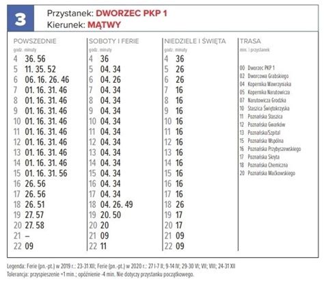 Uwaga Nowy rozkład jazdy MPK Inowrocław Gazeta Pomorska