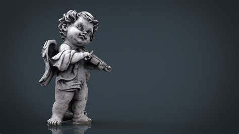 天使 5 3D模型 6 unknown stl obj ma fbx max Free3D