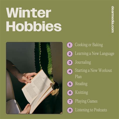 15 Winter Hobbies To Try This Season - Dear Media