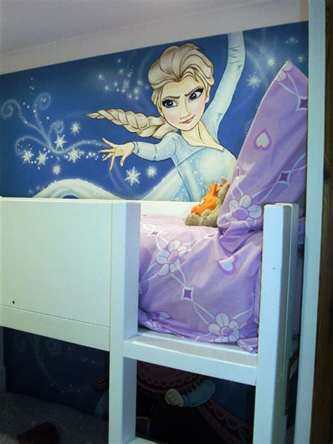 Elsa and Anna – Kids Art Murals