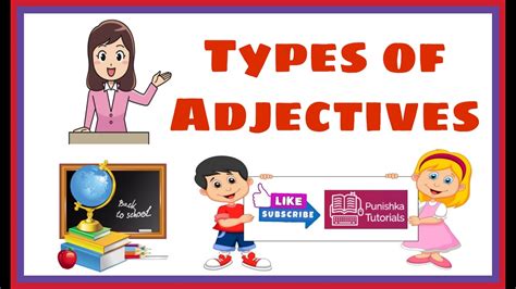 Types Of Adjectives With Examples Types Of Adjectives Off