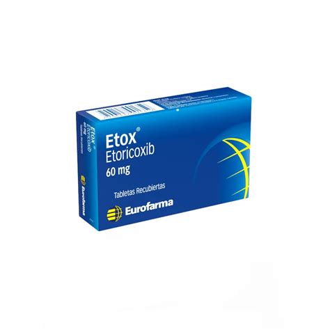 Etox Etoricoxib Mg Cont Tabletas Recubiertas Punto Farma