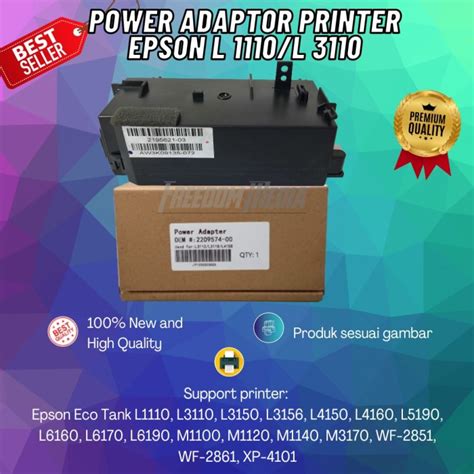 Jual Adaptor Power Supply Epson L1110 L3110 L4150 Printer L3150 L5190