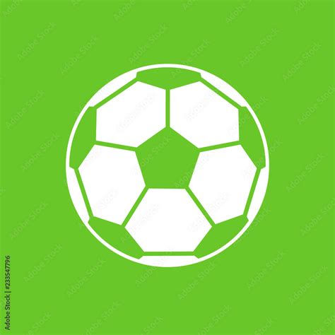 Green Soccer Ball Background