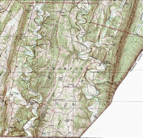 Fulton County Pennsylvania Township Maps