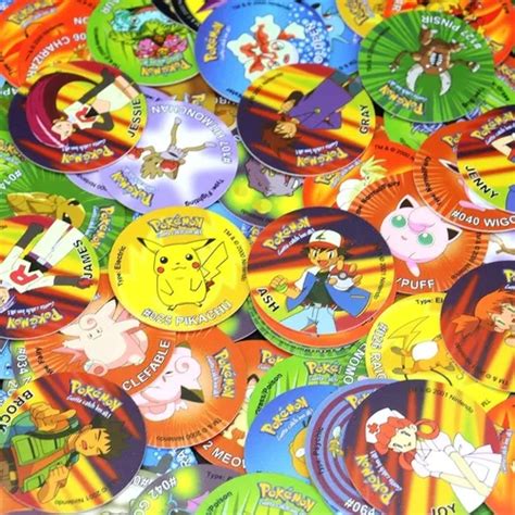 Colección Tazos Pokémon 160 Piezas Con Estuche Generación 1 en venta en