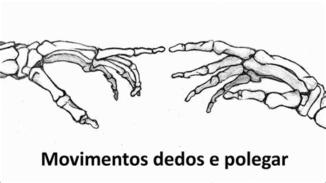 Você vai aprender os movimentos da mão e dos dedos cinesiologia