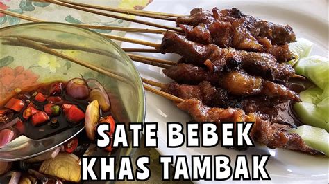 SATE BEBEK KHAS TAMBAK JALUR SELATAN JAWA YouTube