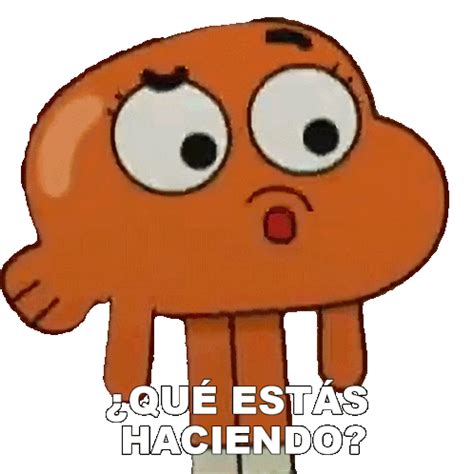 Qué Estás Haciendo Darwin Watterson Sticker - Qué estás haciendo Darwin ...