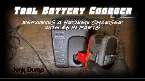 Tool Battery Charger Repair Youtube