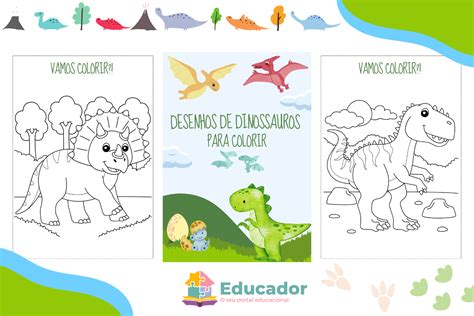 Dinossauro Para Colorir Desenhos Para Imprimir Nutrinat