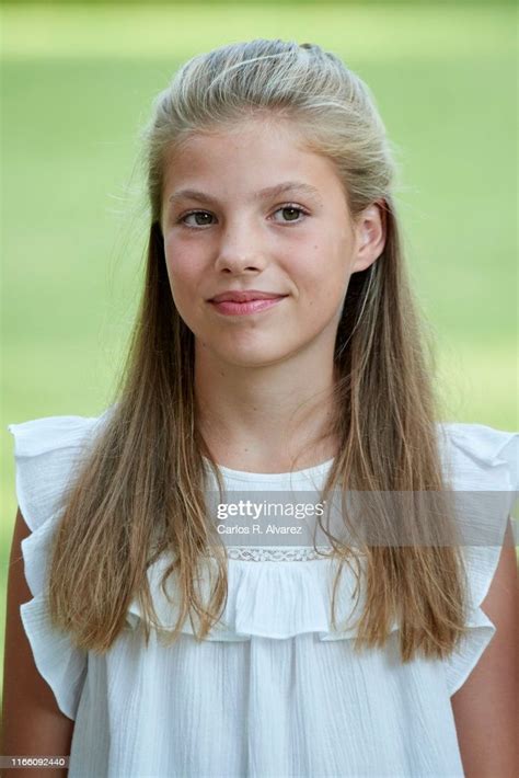 Princess sofia of spain poses for the photographers during the summer ...