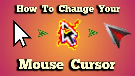 How To Change Your Mouse Cursor 3D Animated Cursors YouTube