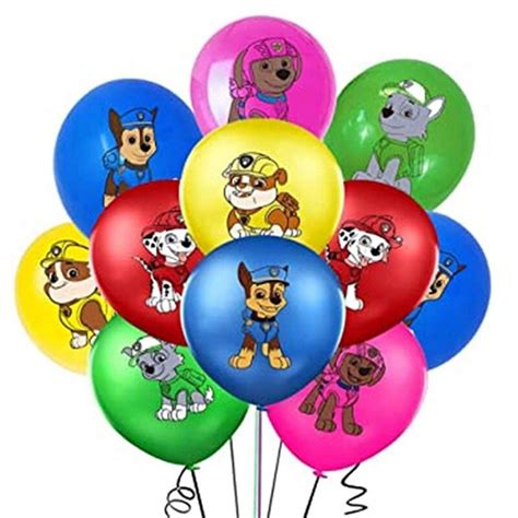 D Coration Anniversaire Pat Patrouille Ballons Chiots La Boutique