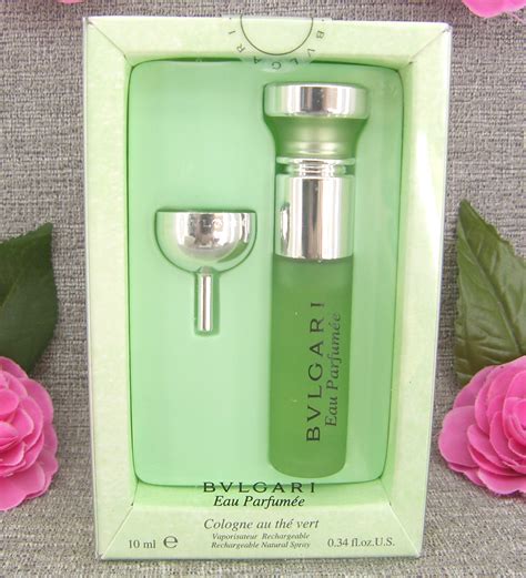 BVLGARI Eau Parfumée Au the Vert Eau de Cologne mit Trichter 10 ml ...