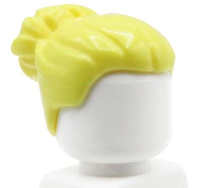 Lego Minifigure Hair Female Blonde Bun Extra Extra Bricks