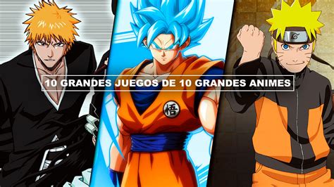 Los Mejores Juegos De Anime Y Manga De La Historia