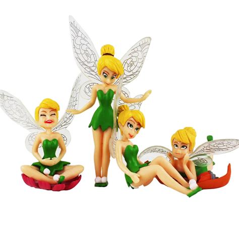 Buy 4pcs Lot Tinker Bell Figures Tinkerbell Fairy