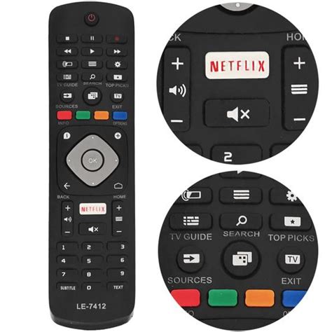 Controle Remoto Para Tv Smart Philips Pug Pug Sky