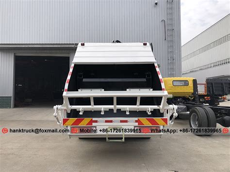 Foton Cbm Waste Compacting Truck With Cummins Engine Suppliers China