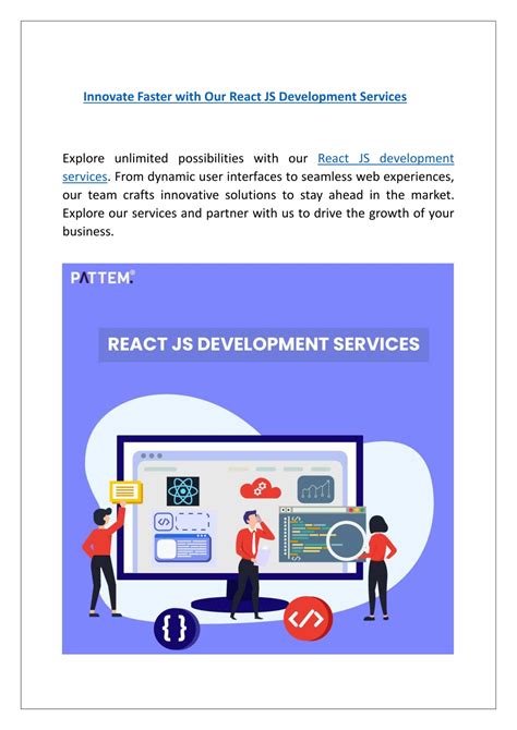 Ppt Innovate Faster With Our React Js Development Services Powerpoint