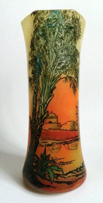 LEGRAS 1839 1916 Vase Art Nouveau émaillé à décor Catawiki