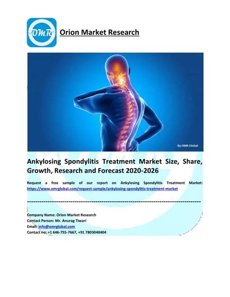 Ppt Ankylosing Spondylitis Treatment Market Research And Forecast