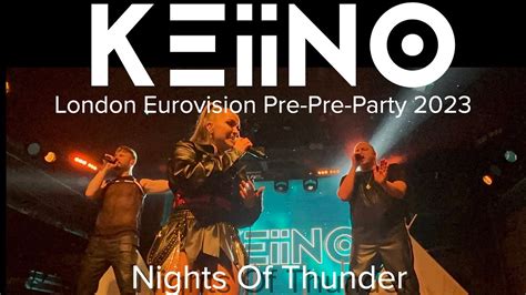 KEiiNO Nights Of Thunder Live Heaven KEiiNO Eurovision Pre Pre