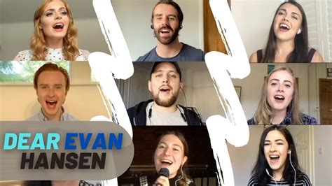 You Will Be Found Dear Evan Hansen Welsh Of The West End Youtube