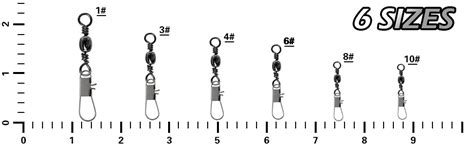 Fishing Swivels Size Chart: Find the Perfect Swivel for Your Fishing Needs