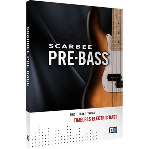 Native Insrruments Scarbee Pre Bass Kontakt Sale On Plugins