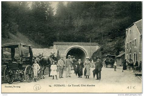 Bussang Bussang Vosges Le Tunnel C T Alsacien Tr S Anim E