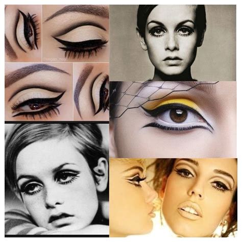 The Super Retro 1960s Mod Eyeliner Is Back This Look Is Amazing I Love It So Much It Makes