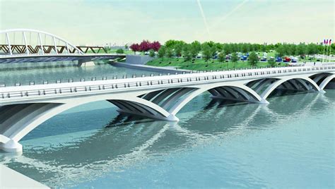 New indestructible bridge design was directly inspired by nature Example of catenary arch bridge ...