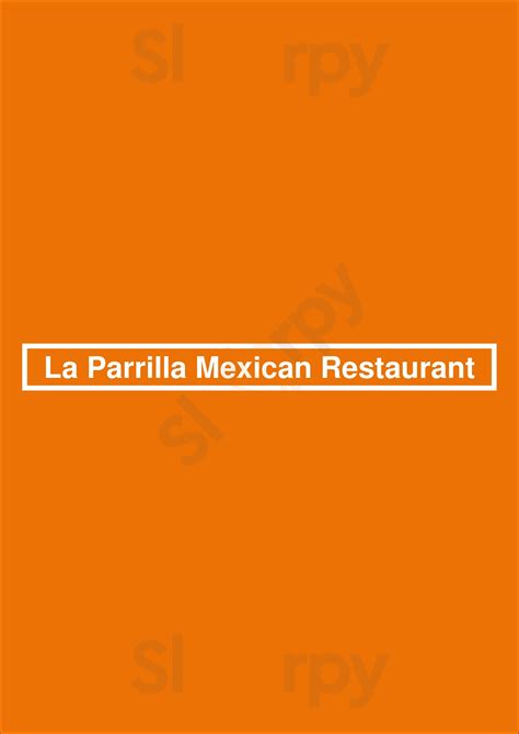 La Parrilla Mexican Restaurant menù, Atlanta - Main Menu | Sluurpy