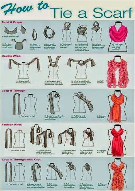 11 Different Ways To Wear A Scarf This Winter - Fashion Daily