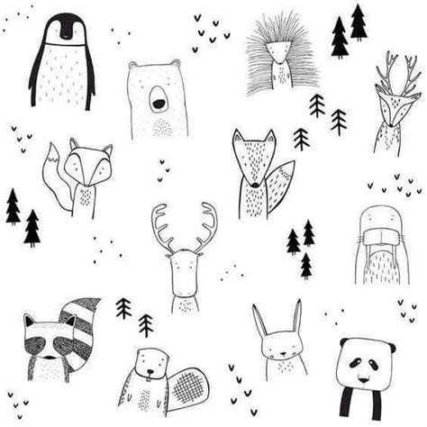 60 Cool And Easy Things To Draw When You Are Bored Hm Art Animal