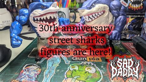 Th Anniversary Street Sharks Figure Re Release And Review Youtube