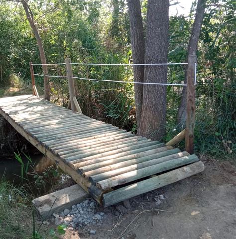 Reparada La Pasarela Peatonal Sobre El Isuela En Las Fuentes De Marcelo