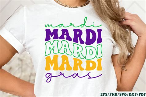 Mardi Gras Retro Svg Graphic By Designer302 · Creative Fabrica